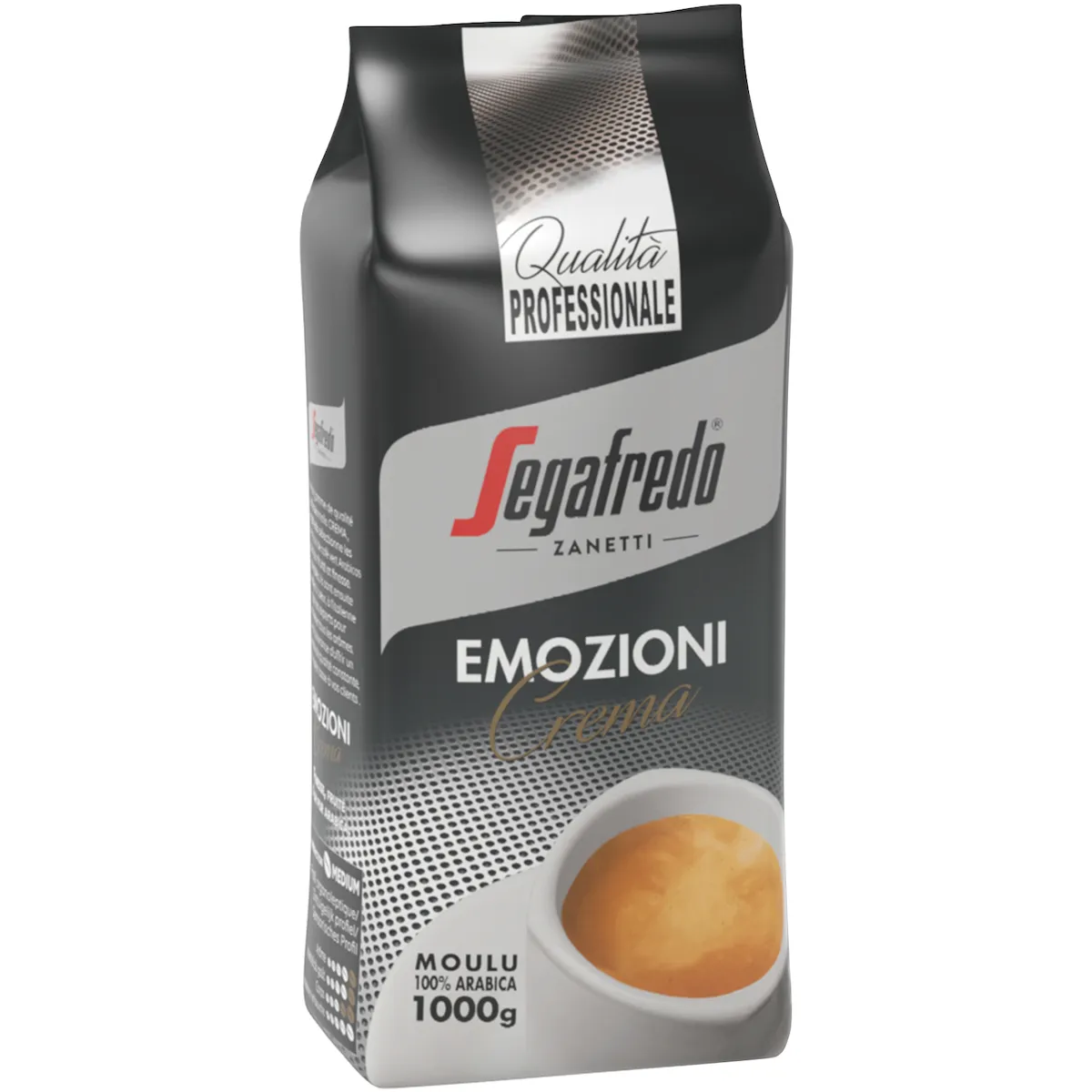 EMOZIONI CREMA MOULU 100 % ARABICA PQT 1KG