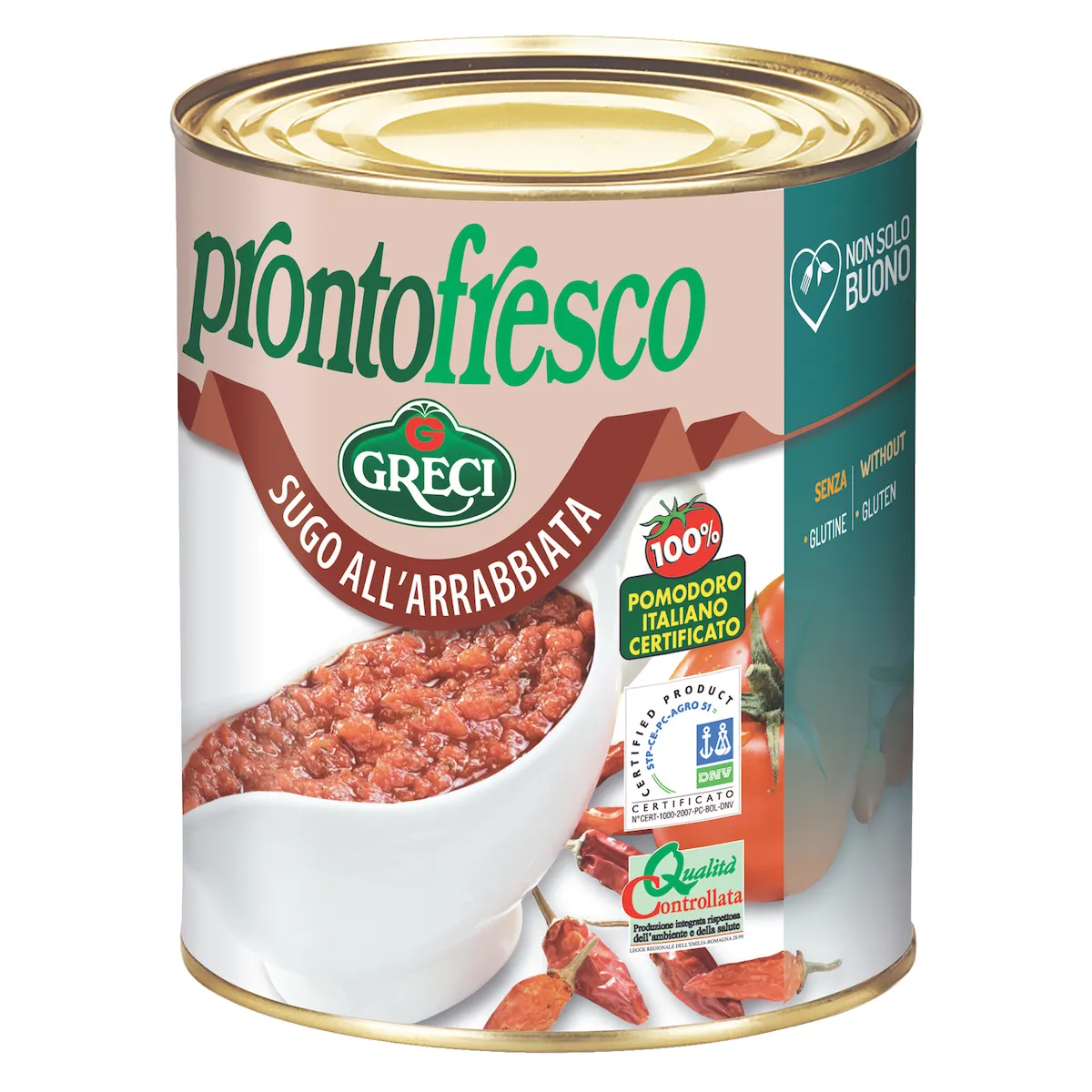 SAUCE ARRABIATA 1/1 POT DE 800G