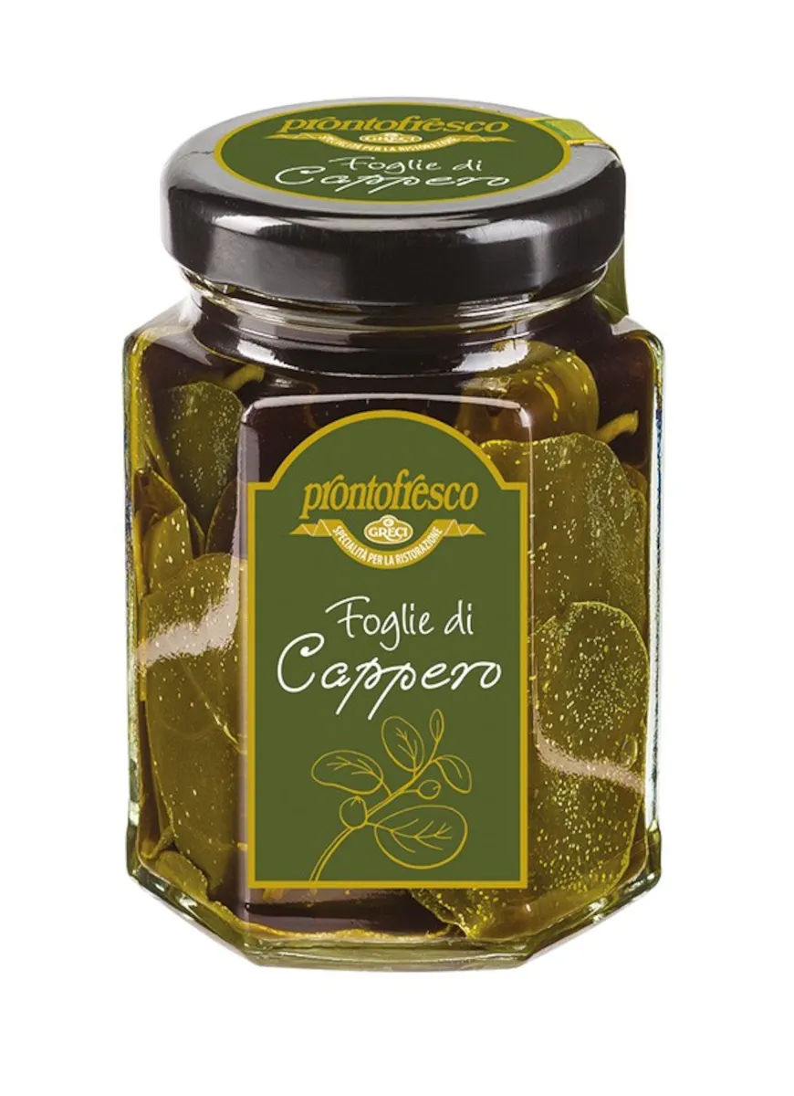 FEUILLES DE CAPRE DANS L HUILE - POT 200G