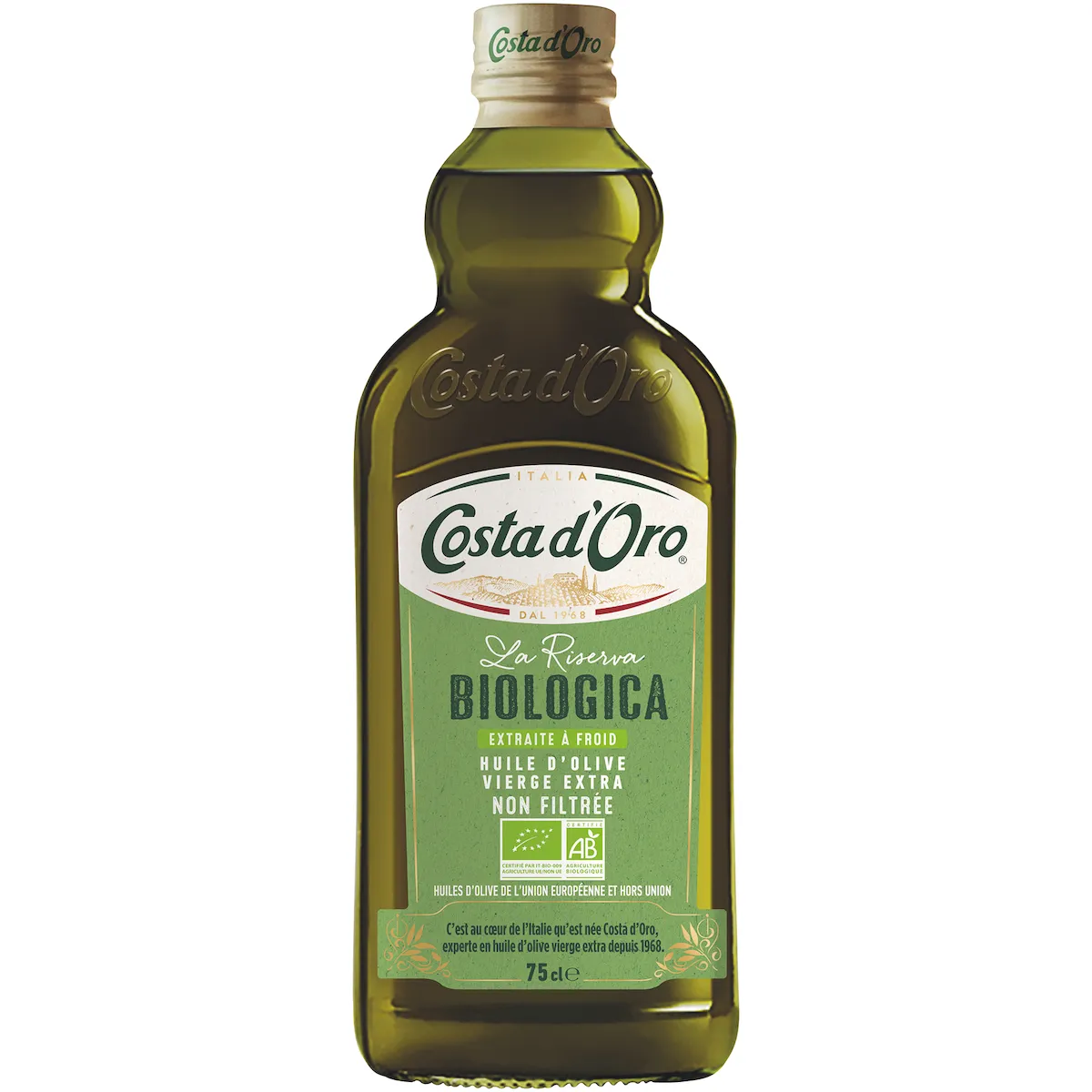 HUILE D OLIVE LA RISERVA BIOLOGICA - 0.75L