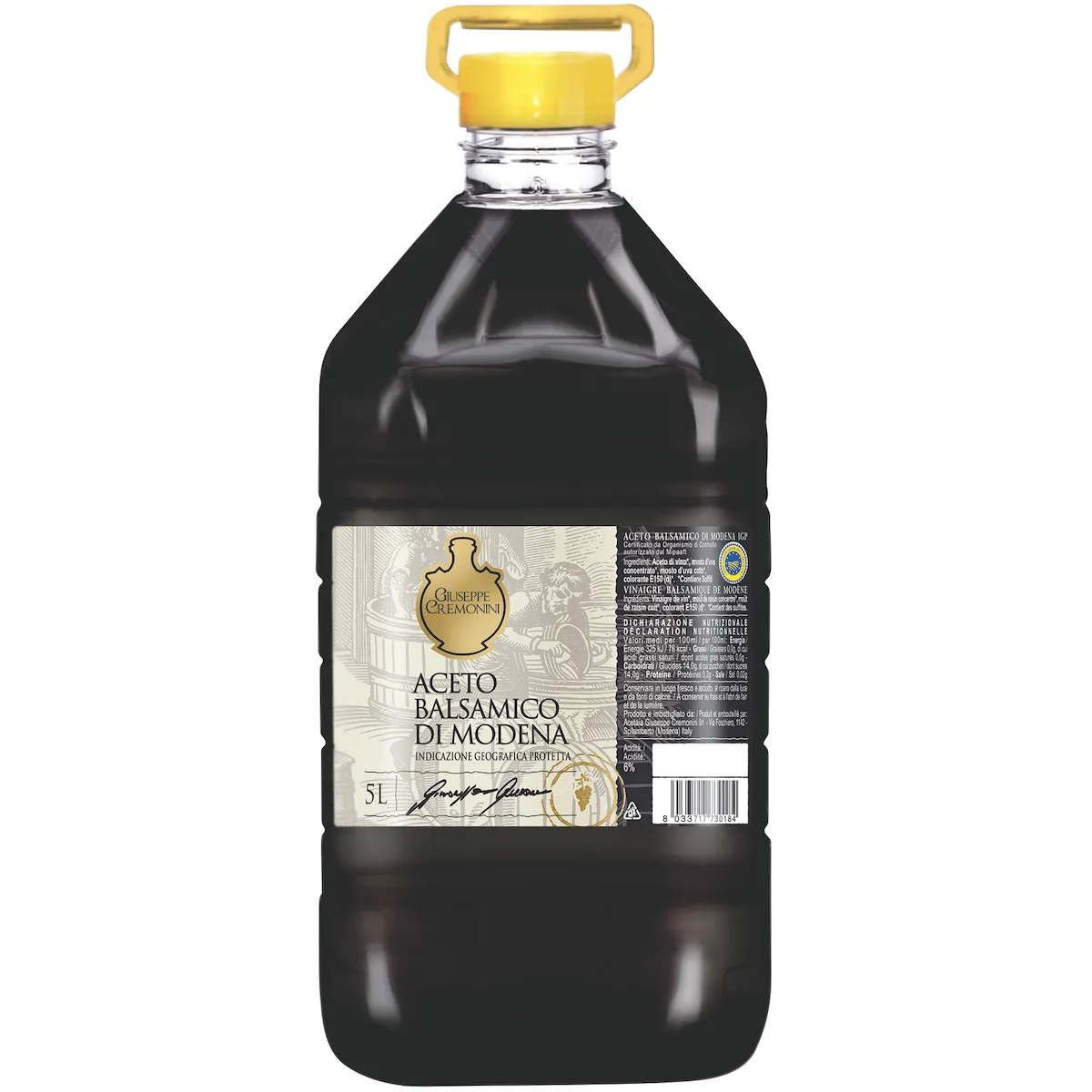 VINAIGRE BALSAMIQUE DE MODENE 5L