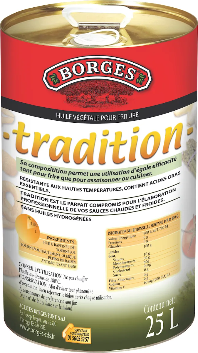 HUILE VEGETALE TRADITION 25L