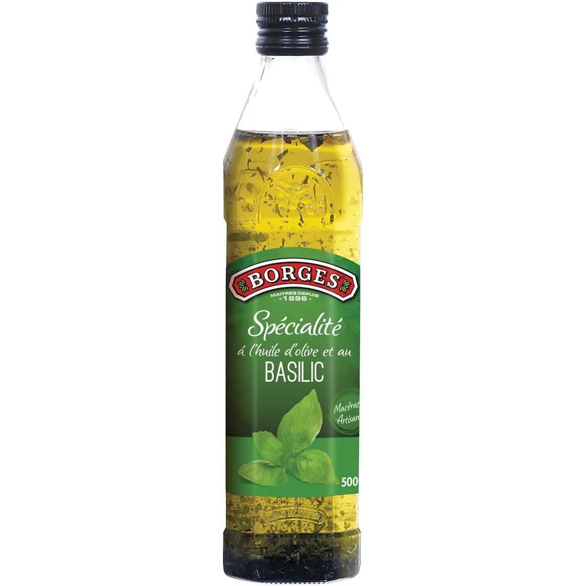 SPECIALITE A L'HUILE D'OLIVE ET AU BASILIC 50CL