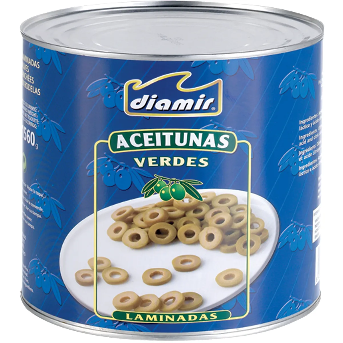OLIVES VERTES EN RONDELLES 3/1