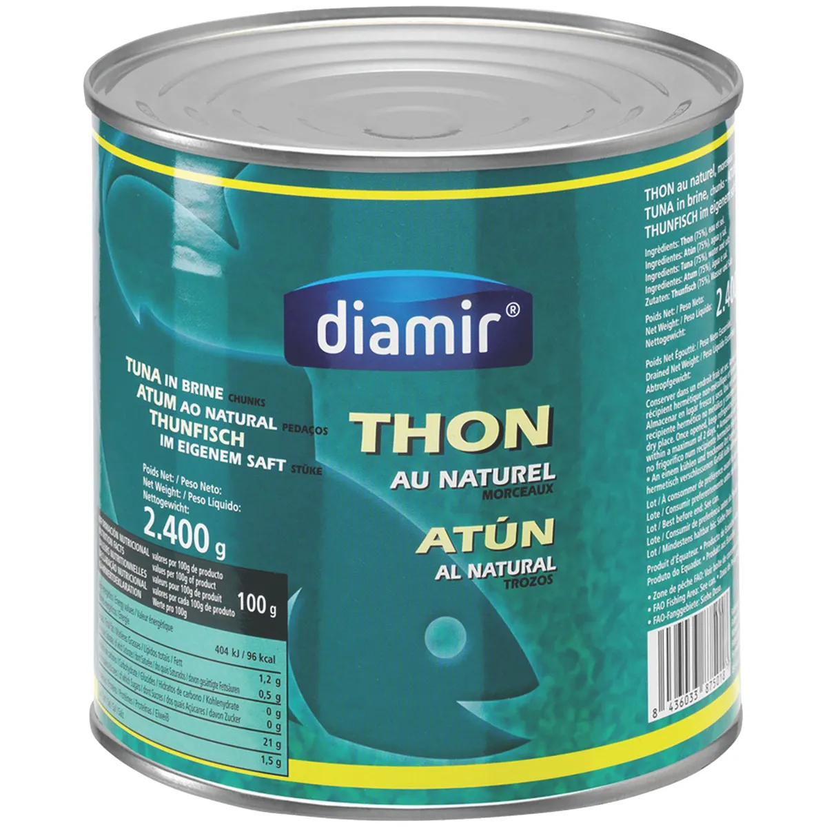 THON LISTAO AU NATUREL EN MORCEAUX 3/1