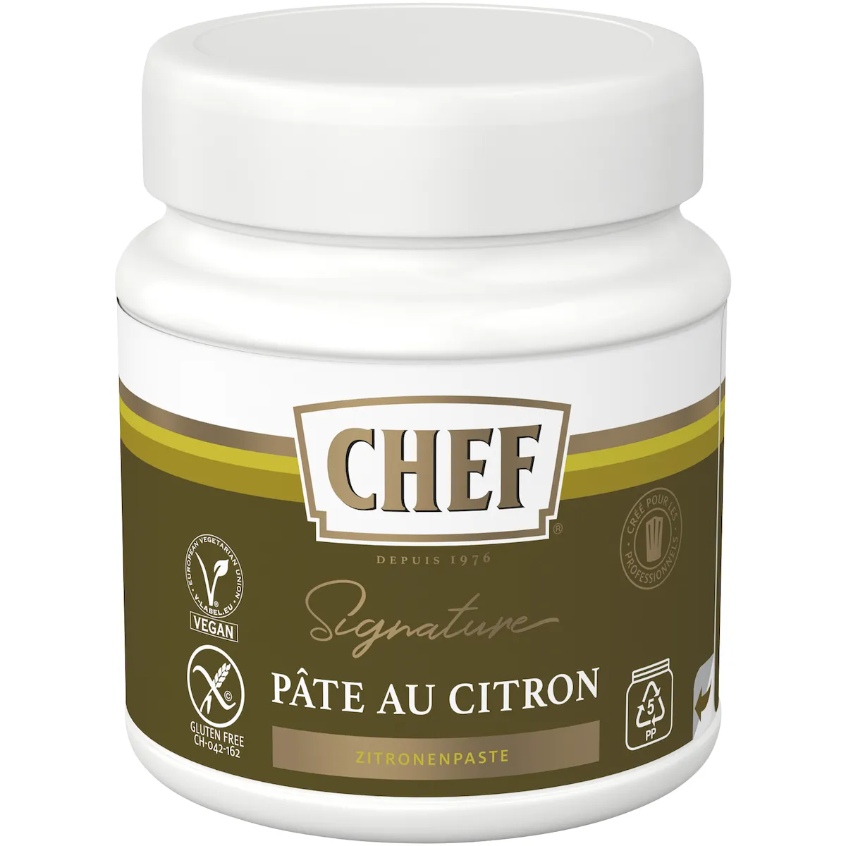 PATE AU CITRON - POT DE 580G