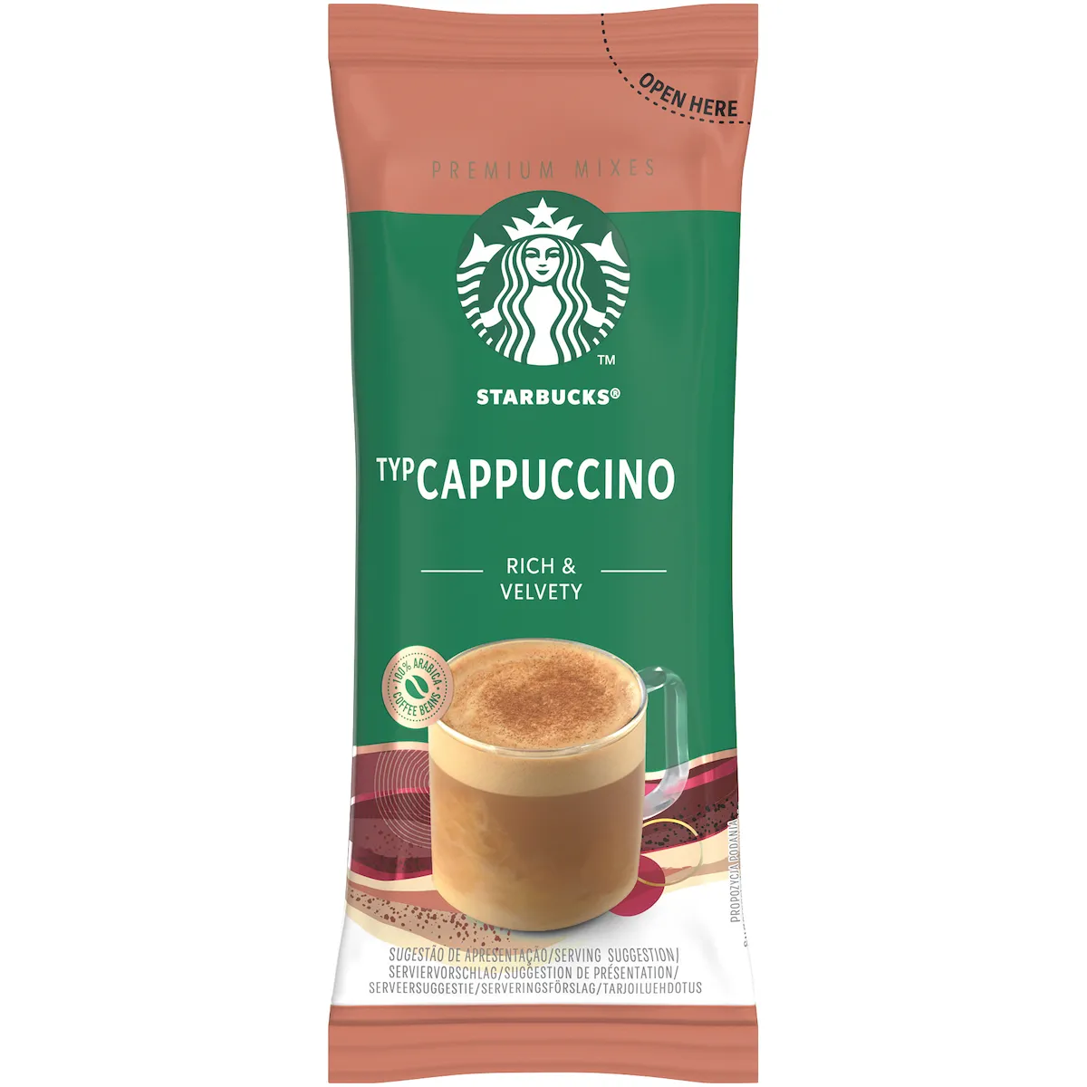 CAPPUCINO CARTON DE 40 STICKS DE 18G