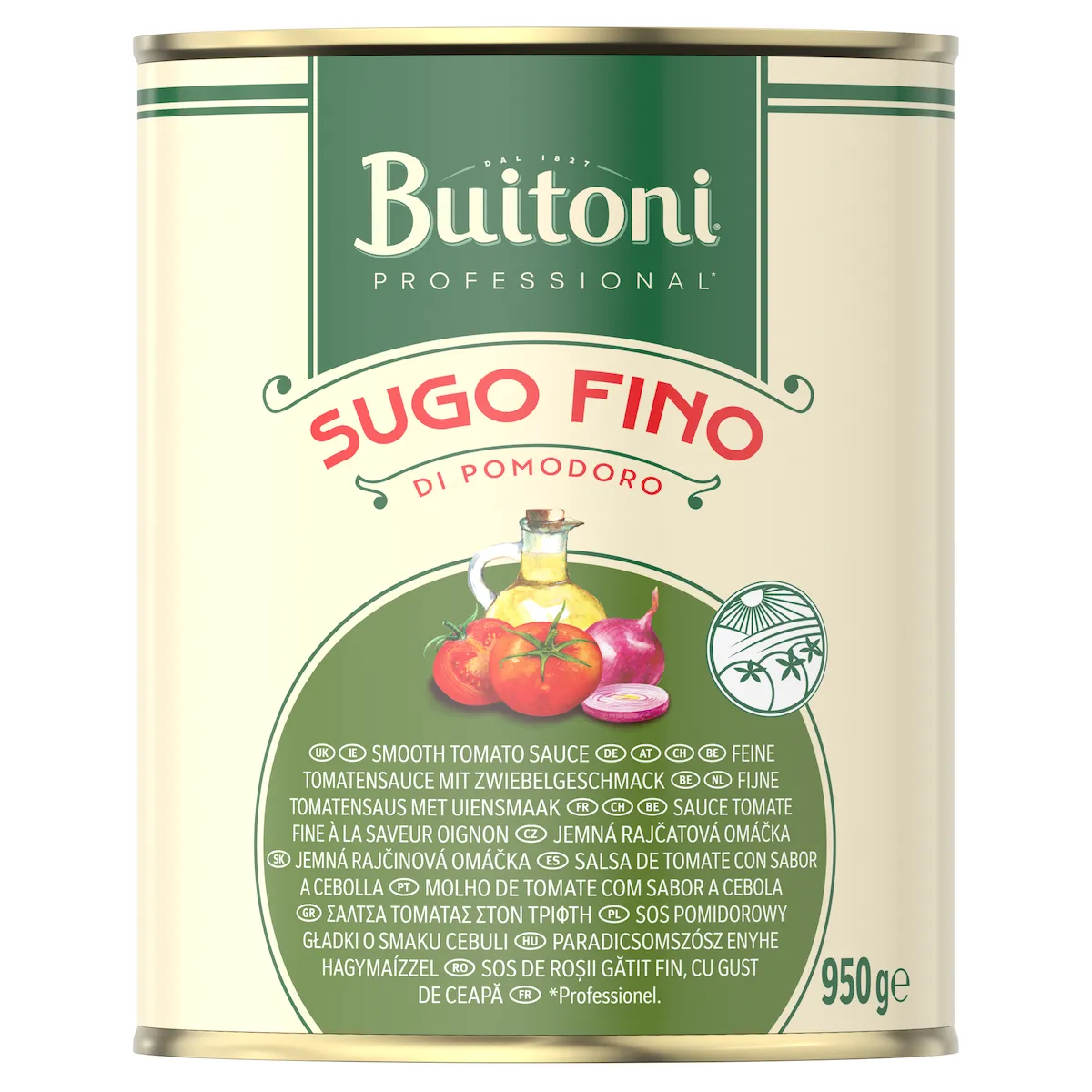 SAUCE TOMATE FINE - SUGO DI POMODORO FINO 950G