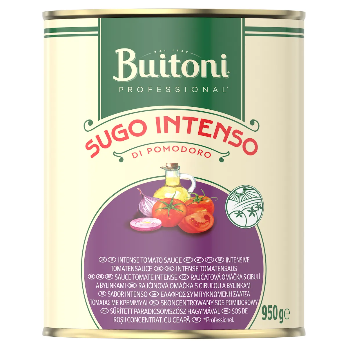 SAUCE TOMATE INTENSE - SUGO DI POMODORO INTENSO 950G