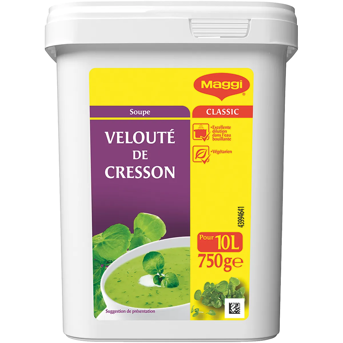 VELOUTE DE CRESSON - BOITE 750G POUR 12L