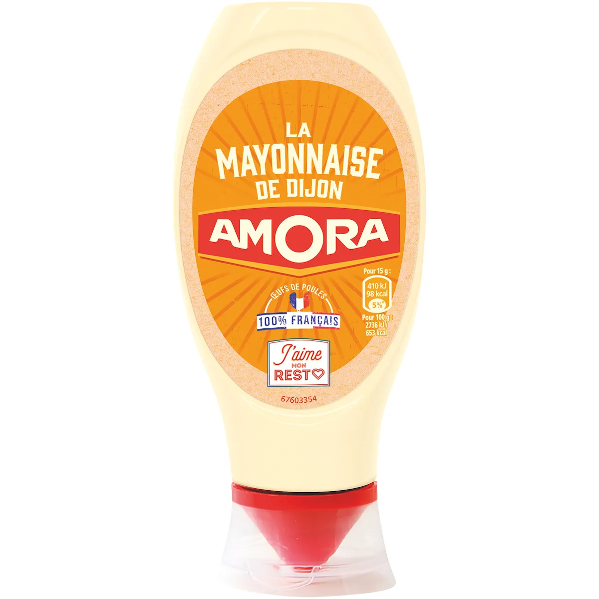 MAYONNAISE DE DIJON - FLACON SOUPLE 395G