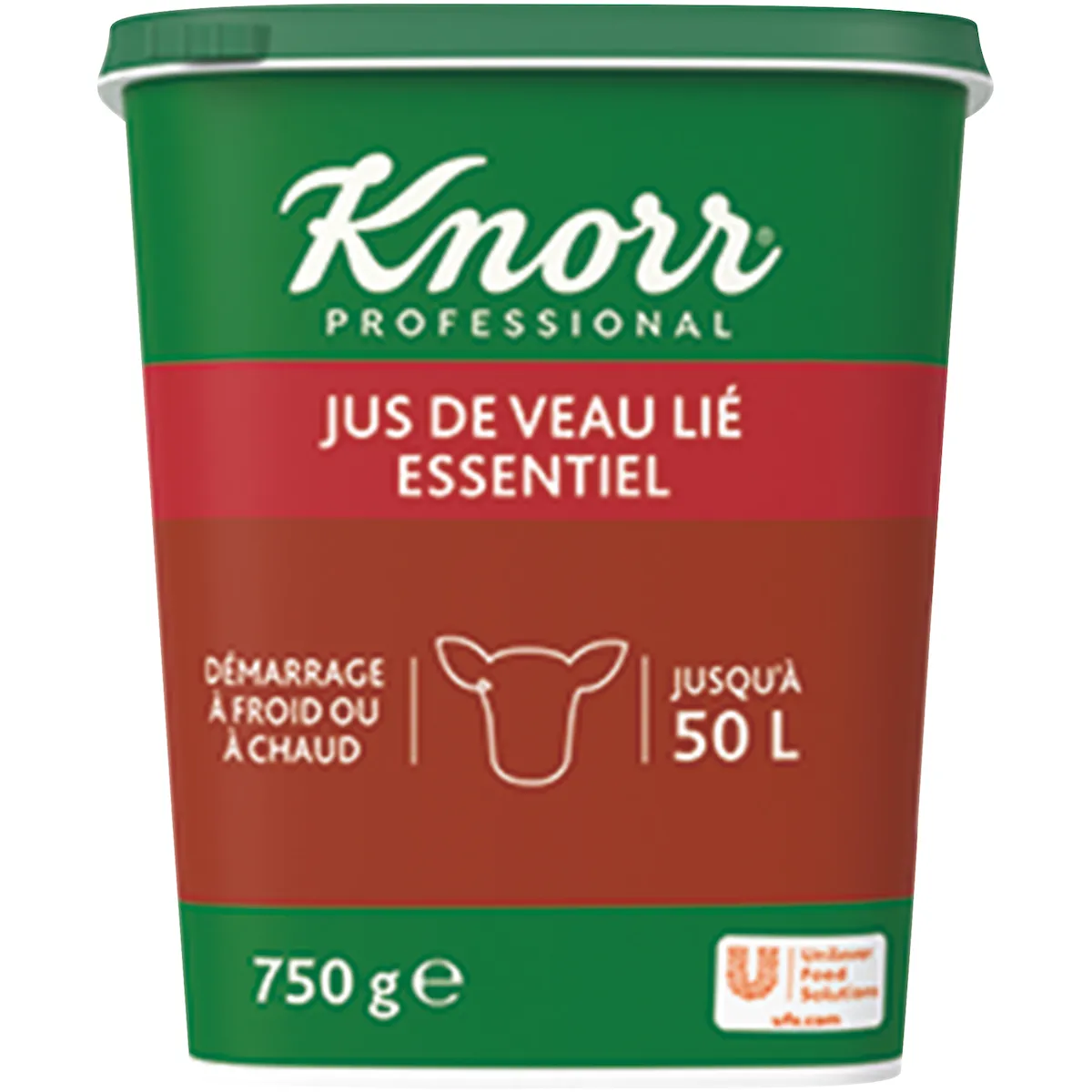 JUS DE VEAU LIE JUSQU'À 50L  - BTE 750G