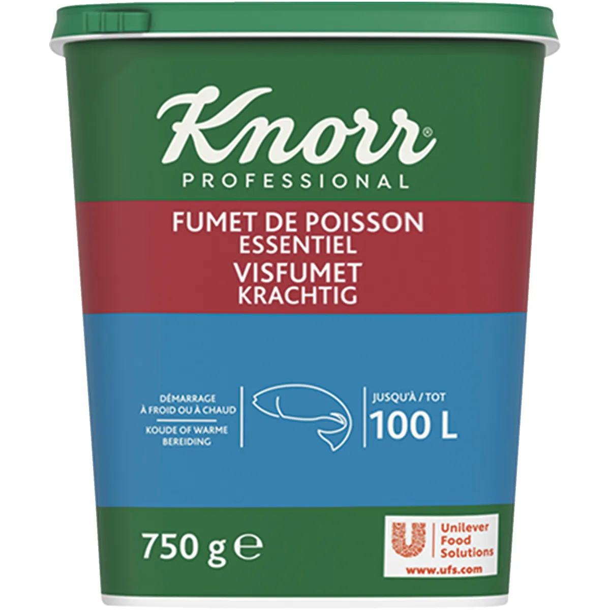 FUMET DE POISSON JUSQU'À 100L - BTE 750G