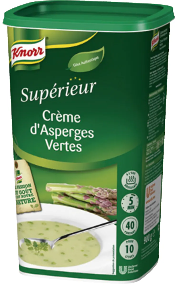 CREME D'ASPERGES VERTES - BTE 900G