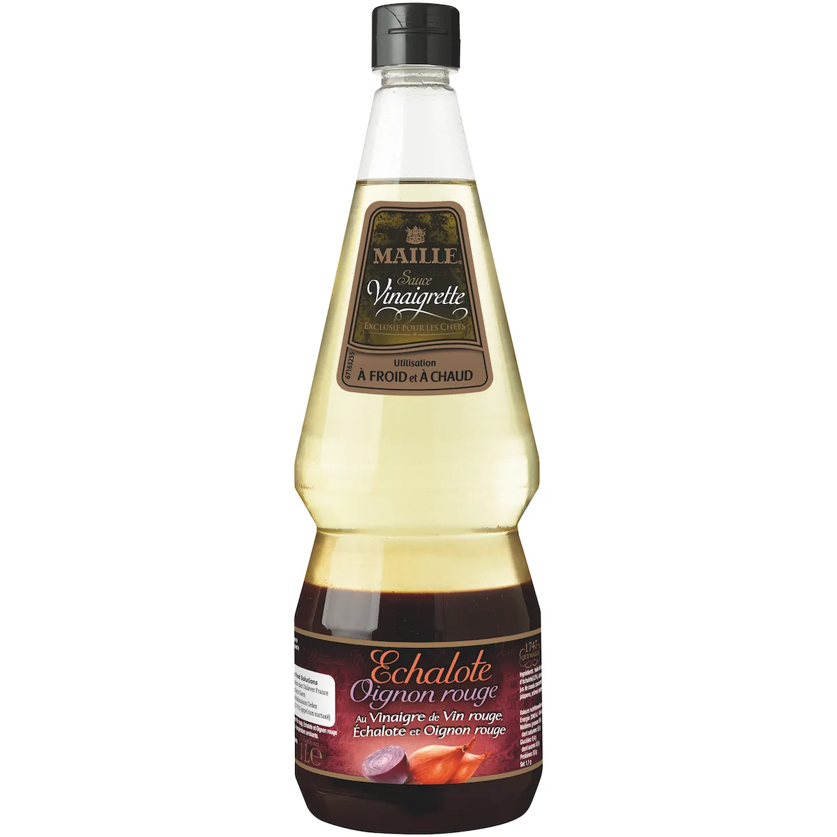 VINAIGRETTE ECHALOTE OIGNON ROUGE MAILLE - 1L