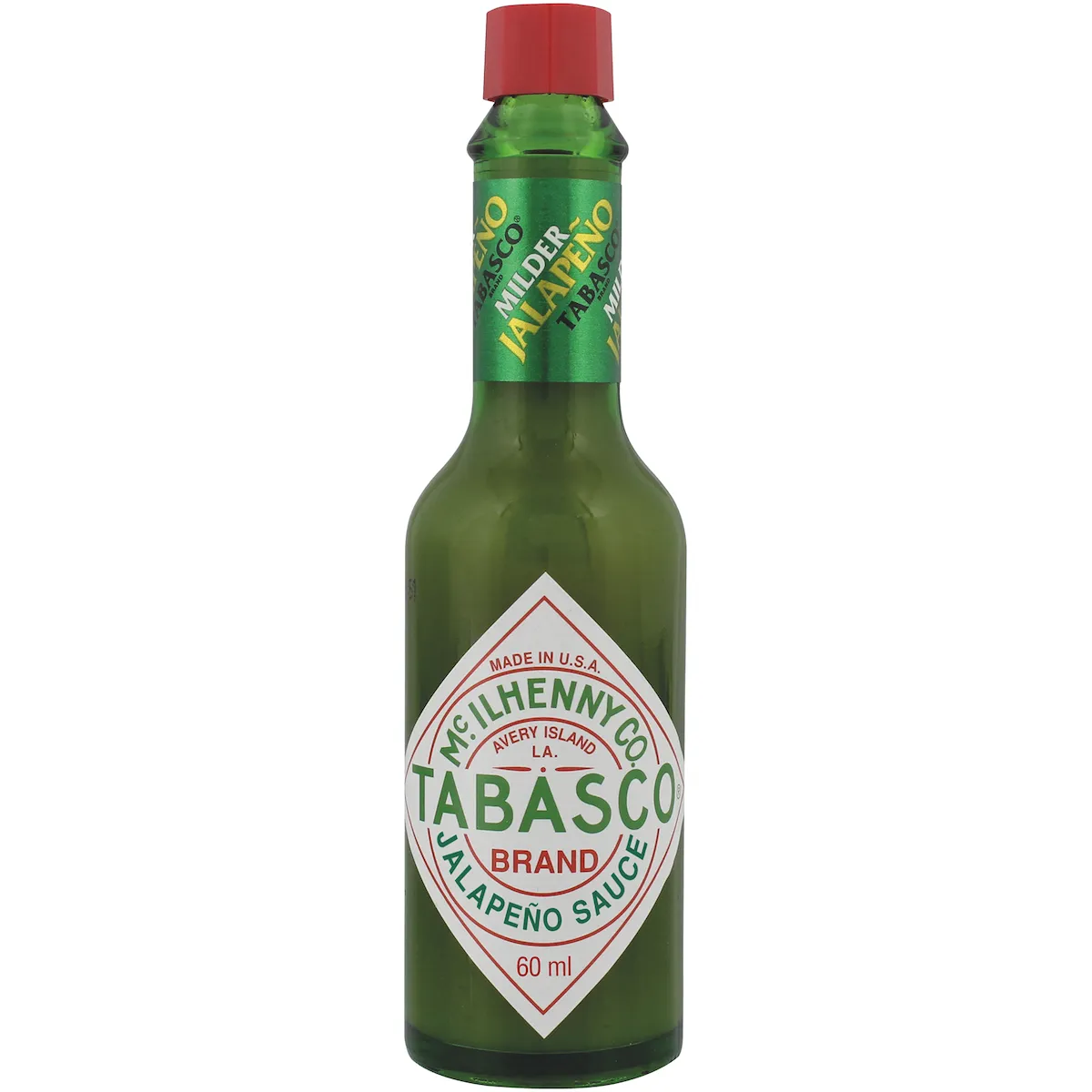 SAUCE PIMENTEE TABASCO VERT - BOUTEILLE 60 ML