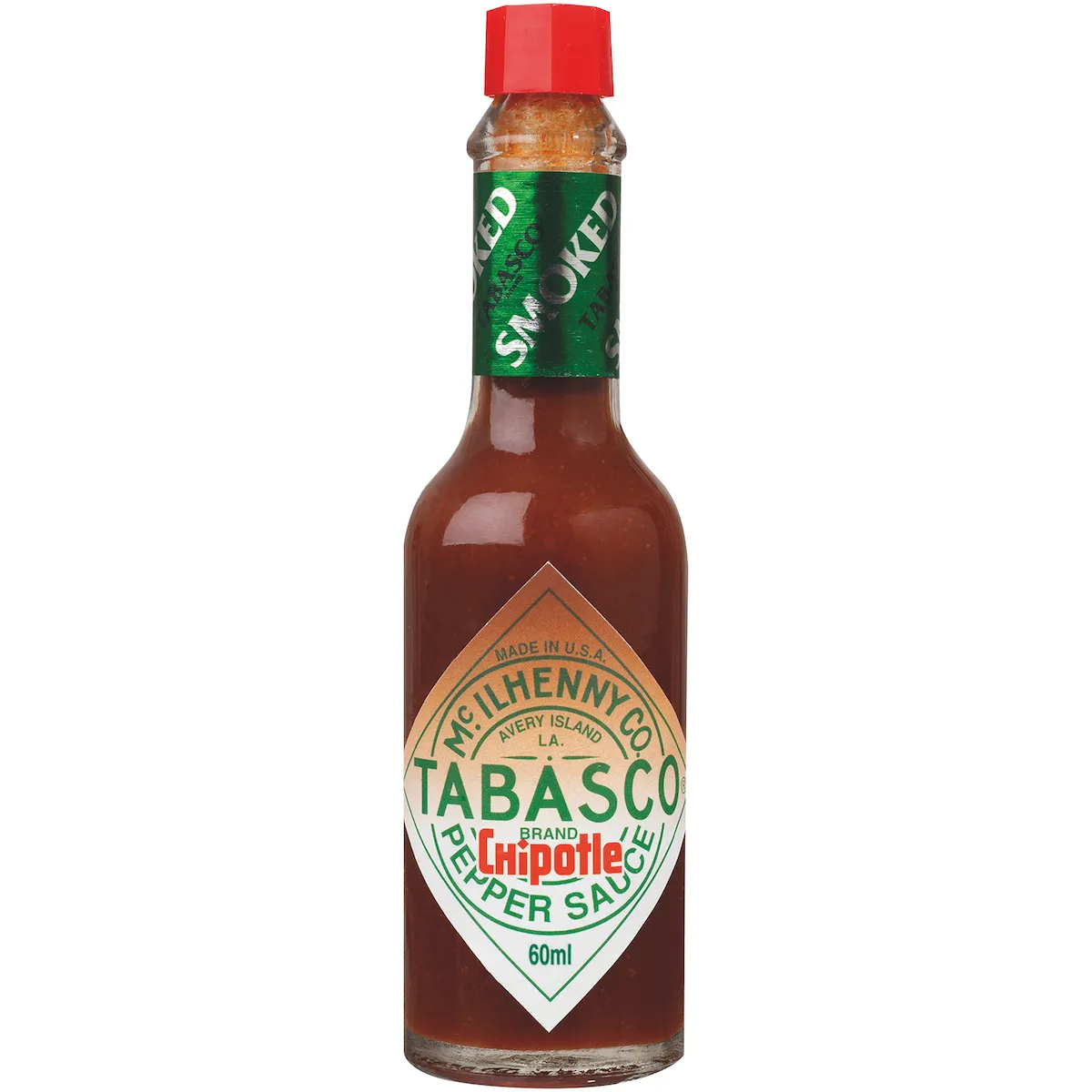 SAUCE PIMENTEE TABASCO CHIPOTLE- BOUTEILLE 60 ML