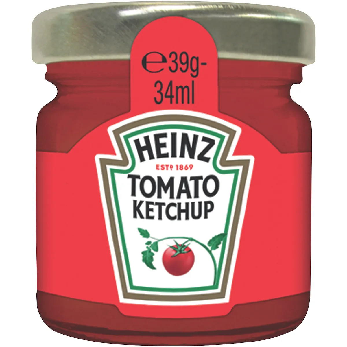 TOMATO KETCHUP MINI POTS VERRE - 80X34ML