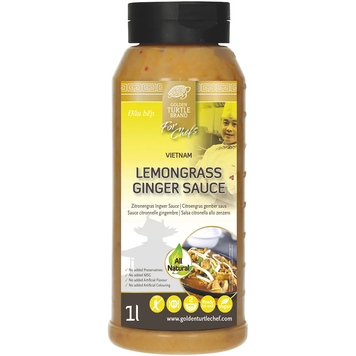 SAUCE CITRONELLE GINGEMBRE GTC 1L