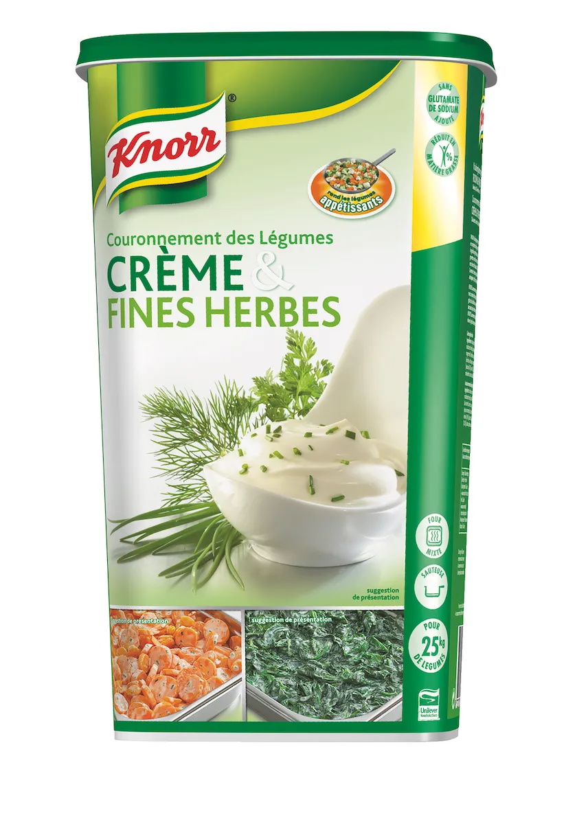 COURONNEMENT CREME & FINES HERBES - BTE 1KG