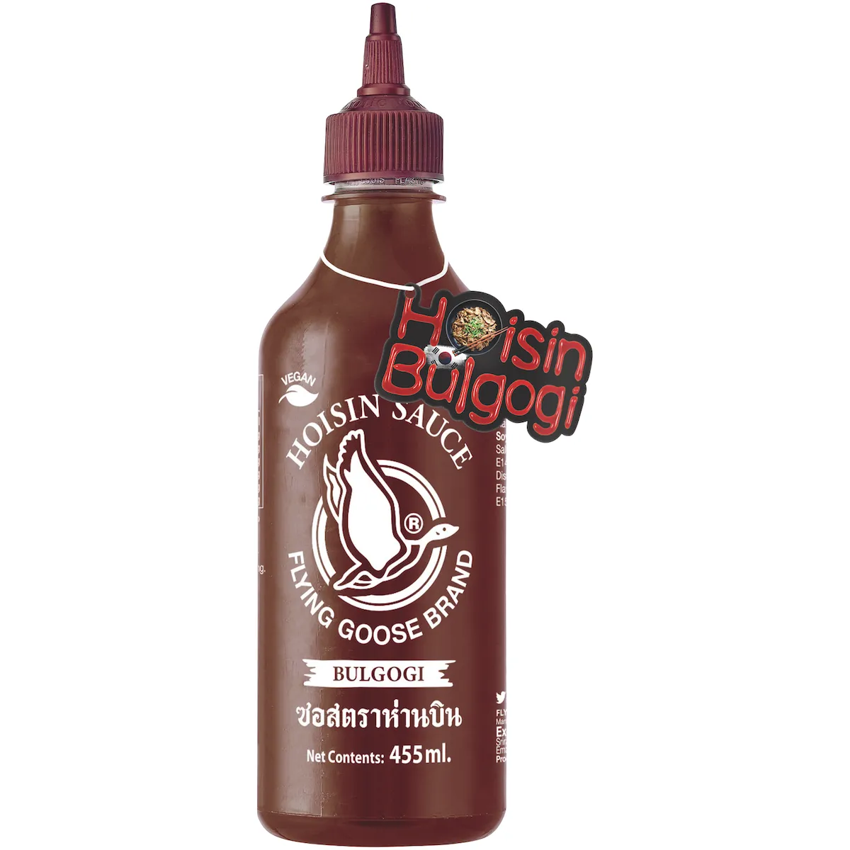 SAUCE HOISIN BULGOGI  FLYING GOOSE 455ML