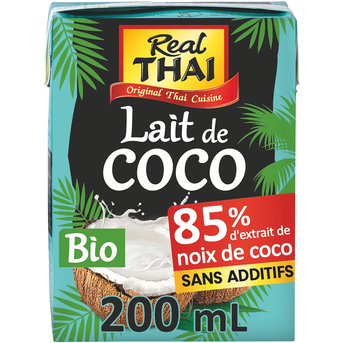 LAIT DE COCO BIO UHT 200ML FR BIO 009
